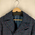 スーツセレクト SUIT SELECT 3釦 ウール チェック チェスター ロング コート メンズ JPN:M