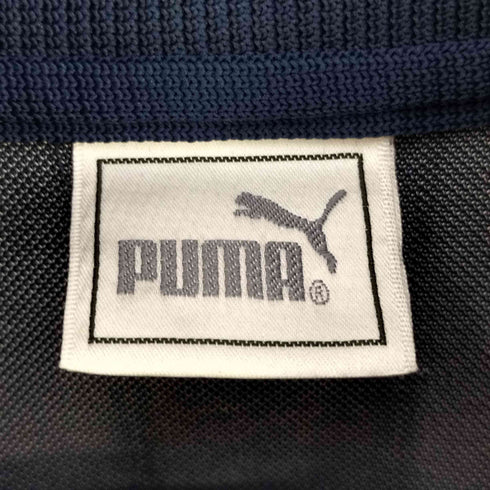 プーマ PUMA ロゴ刺繍 ストライプ トラックジャケット ジャージ メンズ XO