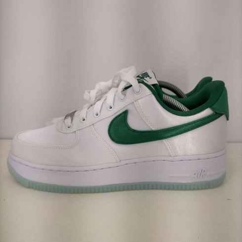 ナイキ NIKE Air Force 1 Low Satin Green レディース JPN:24.5