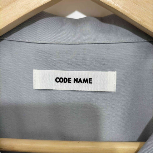 CODE NAME 日本製 開襟 オープンカラーシャツ レディース