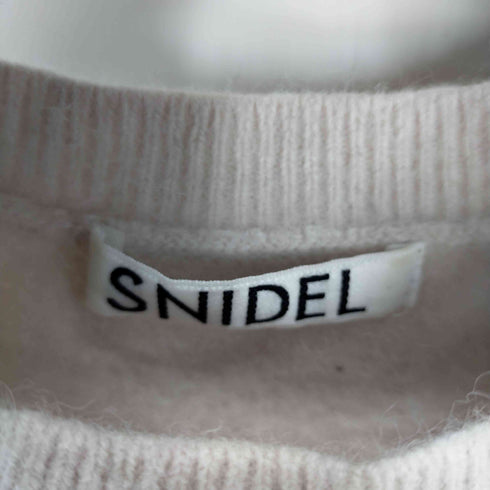 スナイデル snidel オーガンジーニット レディース FREE
