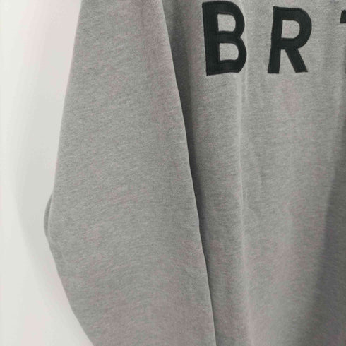 バートン BURTON 裏起毛 刺繍 クルーネック スウェット トレーナー メンズ import:L