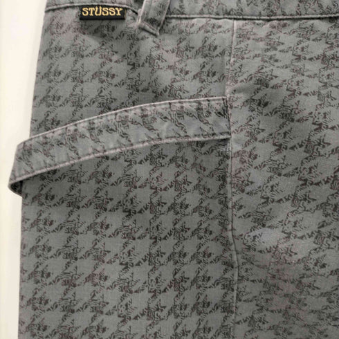 ステューシー Stussy 総柄ストレートスリムパンツ レディース 5