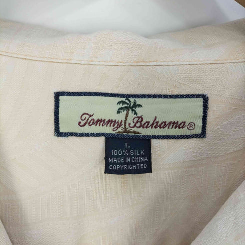 トミーバハマ Tommy Bahama 総柄 シルク アロハシャツ メンズ import:L