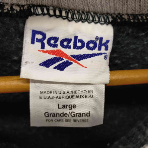 リーボック Reebok 刺繍ロゴスウェット メンズ import:L