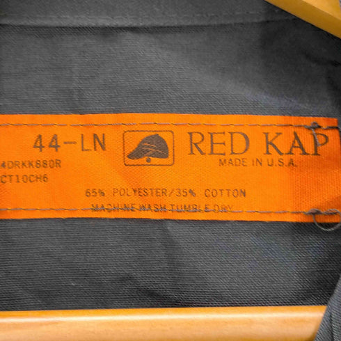 レッドキャップ RED KAP USA製 半袖オールインワン ツナギ メンズ 44-LN