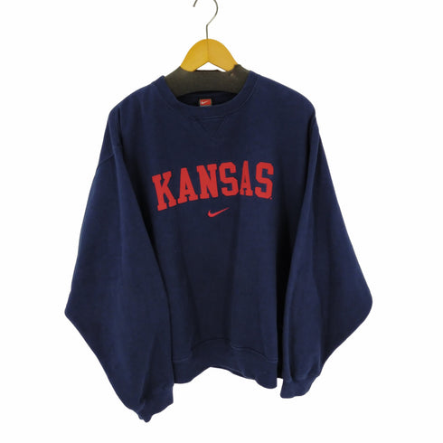 ナイキチーム NIKE TEAM 00S チームロゴスウェット KANSAS メンズ import:M