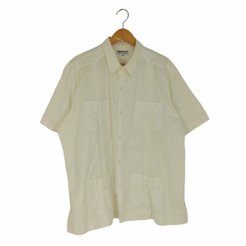 レナート RENATO COLLEZIONE メキシコ製 キューバシャツ メンズ import:XL