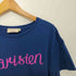メゾンキツネ MAISON KITSUNE メゾンキツネ フロントプリント半袖Tシャツ レディース import:L