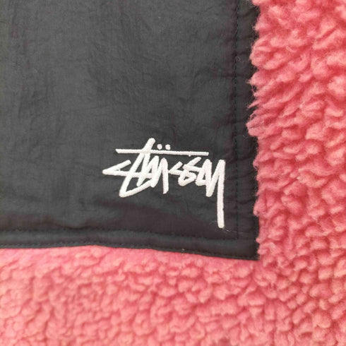 ステューシー Stussy Sherpa Reversible Vest リバーシブルフリースベスト メンズ JPN:M