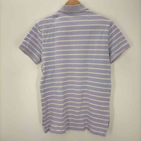 ポロバイラルフローレン Polo by RALPH LAUREN ポニー刺繍 ボーダーポロシャツ メンズ import:M