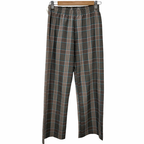 IMPERIAL MADE IN ITALY ラメ糸混チェックイージーパンツ レディース JPN:S