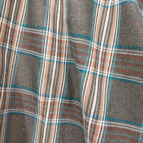 IMPERIAL MADE IN ITALY ラメ糸混チェックイージーパンツ レディース JPN:S