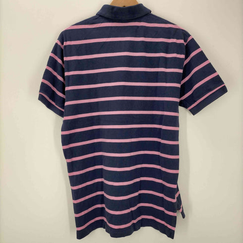 ポロバイラルフローレン Polo by RALPH LAUREN ポニー刺繍 ボーダーポロシャツ メンズ import:M