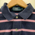 ポロバイラルフローレン Polo by RALPH LAUREN ポニー刺繍 ボーダーポロシャツ メンズ import:M