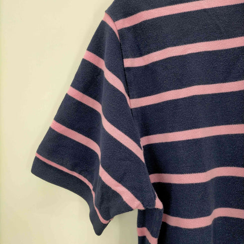 ポロバイラルフローレン Polo by RALPH LAUREN ポニー刺繍 ボーダーポロシャツ メンズ import:M