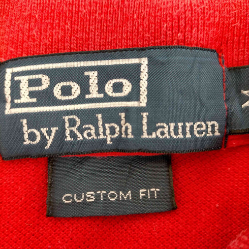 ポロバイラルフローレン Polo by RALPH LAUREN ポニー刺繍 ポロシャツ メンズ import:M