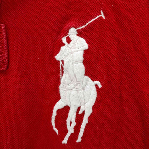ポロバイラルフローレン Polo by RALPH LAUREN ビッグポニー刺繍 SPAIN ポロシャツ メンズ import:S