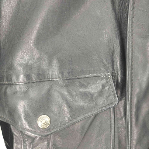 ショット Schott SPORTSWEAR USA製 184SM A-2 襟ボア レザー フライト ジャケット メンズ US:40
