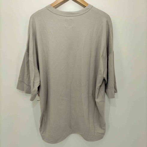 ルイス Luis オーバーサイズクルーネック半袖Tシャツ 裾ドローコード メンズ FREE