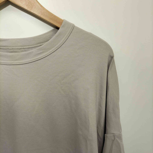 ルイス Luis オーバーサイズクルーネック半袖Tシャツ 裾ドローコード メンズ FREE