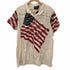 コットントレーダース Cotton Traders 星条旗プリント ポロシャツ メンズ import:XXL