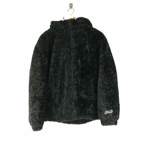 unifree もこもこクマさんパーカー レディース import:L
