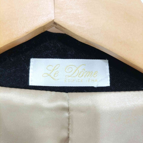 ル ドーム エディフィス Le Dome EDIFICE ピークドラペル ベロアシングルテーラードジャケット メンズ 38