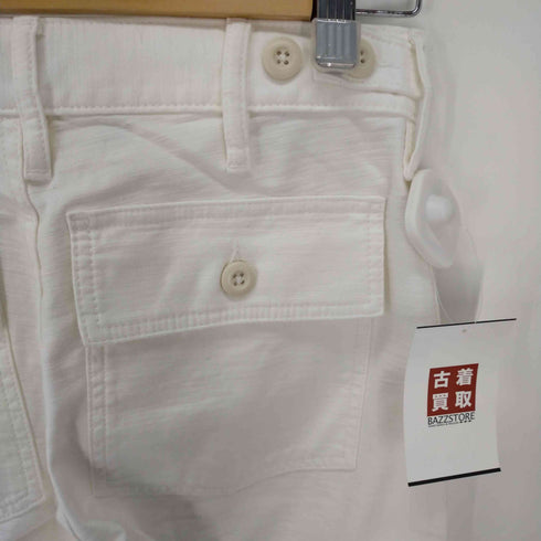 ポロバイラルフローレン Polo by RALPH LAUREN コットンベイカーパンツ ホワイト レディース JPN:0