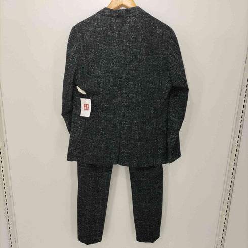 ランバンオンブルー LANVIN en Bleu ノッチドラペル シングルテーラードジャケットセットアップ メンズ 50