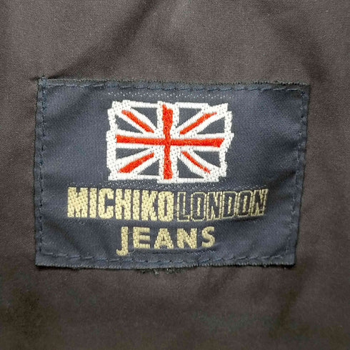 ミチコロンドン MICHIKO LONDON ラビットファー中綿ジャケット レディース 4L