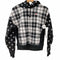 チャンピオン Champion ドット チェック柄 スウェットパーカー レディース import:M