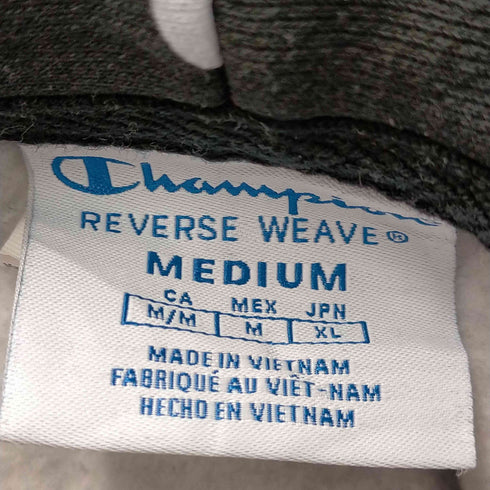チャンピオン Champion ドット チェック柄 スウェットパーカー レディース import:M