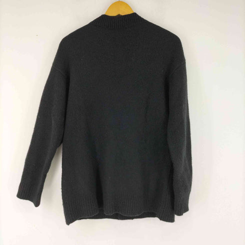 スタジオニコルソン STUDIO NICHOLSON WASHED WOOL POLY CREW NECK KNIT メンズ import:L