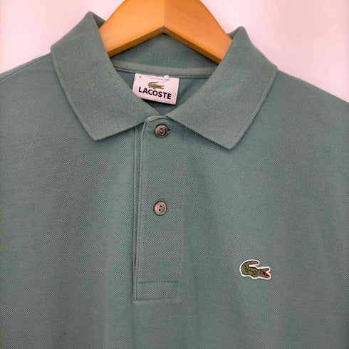 ラコステ LACOSTE ワニロゴ刺繍ポロシャツ メンズ JPN:3