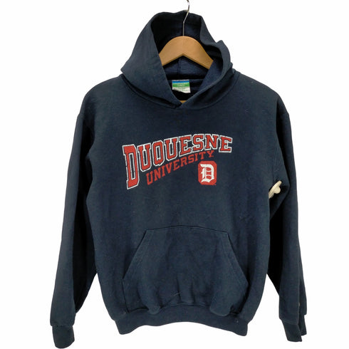 チャンピオン Champion 三色タグ プリントスウェットパーカー レディース 10-12