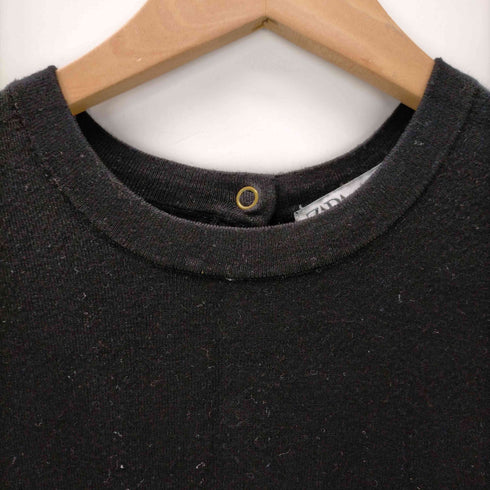 ザラ ZARA バックボタン半袖ニット レディース JPN:S