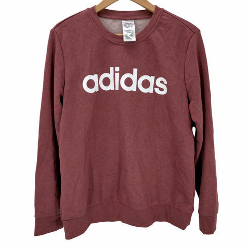 アディダス adidas ロゴプリントスウェット レディース import:XL