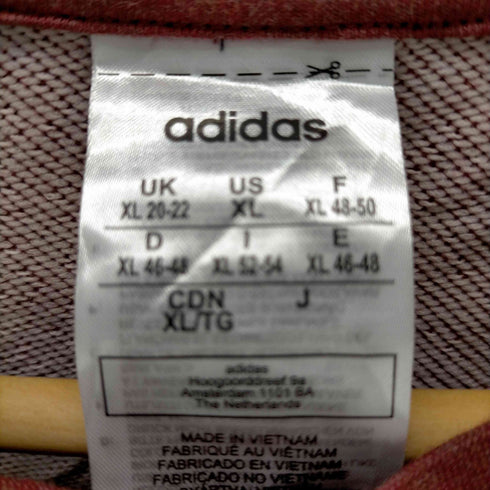 アディダス adidas ロゴプリントスウェット レディース import:XL