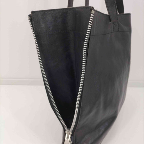 ヨウジヤマモトプールオム Yohji Yamamoto POUR HOMME カウレザー サイドジップトートバッグ メンズ