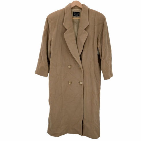 Bruges ウール ダブルロングコート カシミヤ20% レディース