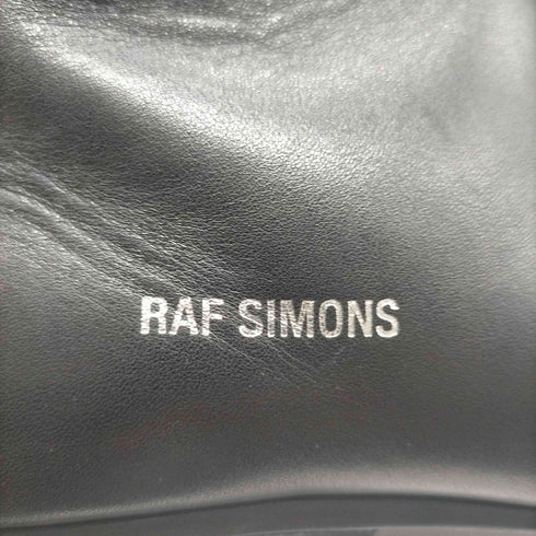 ラフシモンズ RAF SIMONS 2001-2 HIGH バックジップ サイドゴアブーツ メンズ JPN:42