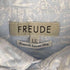 フロイデ FREUDE 総柄 ボタンダウン リネン半袖シャツ メンズ LL