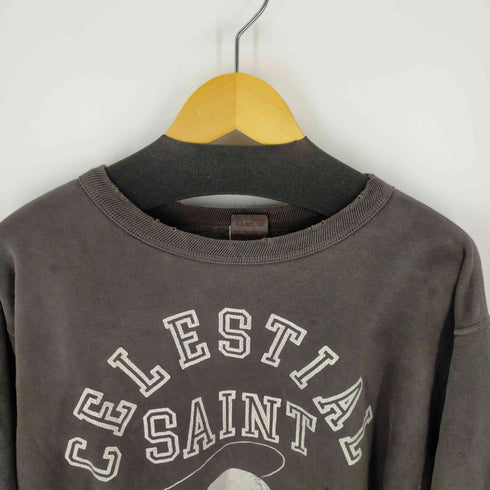 セントマイケル SAINT MICHAEL 21AW Sweatshirt Skull スカル スウェットシャツ ブラック メンズ JPN:M