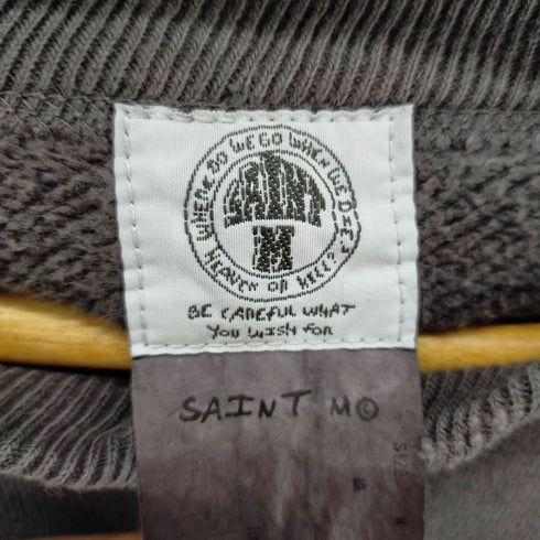 セントマイケル SAINT MICHAEL 21AW Sweatshirt Skull スカル スウェットシャツ ブラック メンズ JPN:M