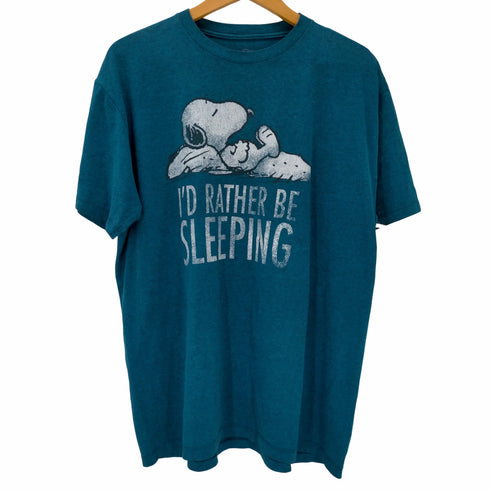 ピーナッツ PEANUTS キャラクタープリント Tシャツ メンズ import:L