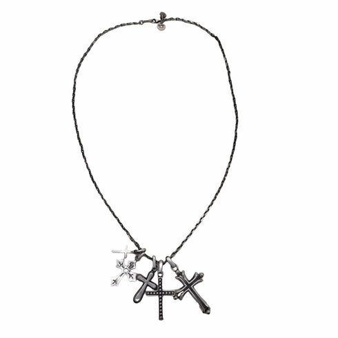 アンダーカバー UNDERCOVER 02AW 魔女期 silver 925 クロス ネックレス メンズ