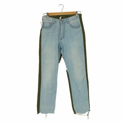 ミネラル MINELAL デニム×ツイルコンビ パンツ レディース JPN:M