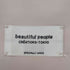 ビューティフルピープル beautiful people 別注 2WAYレザー巾着バッグ レディース