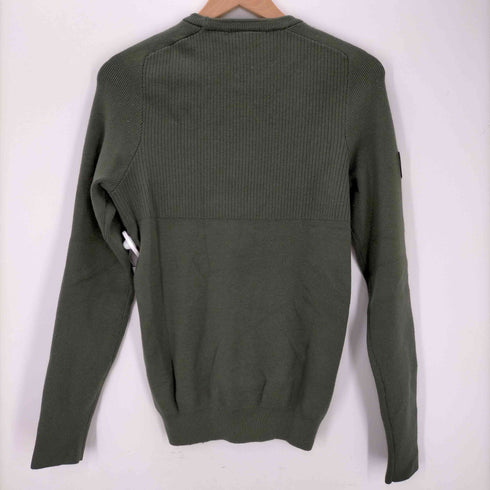 ラコステ LACOSTE ロゴパッチコマンドニット メンズ JPN:XS